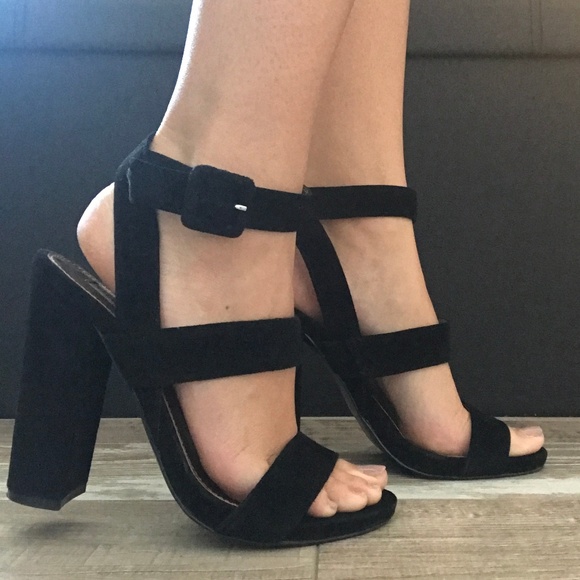 steve madden thick heels